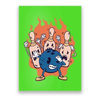 Bowling Ball And Pins Dabbing Poster