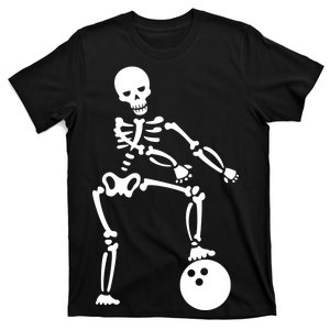 Bowling Ball Floss like A Boss Skeleton T-Shirt