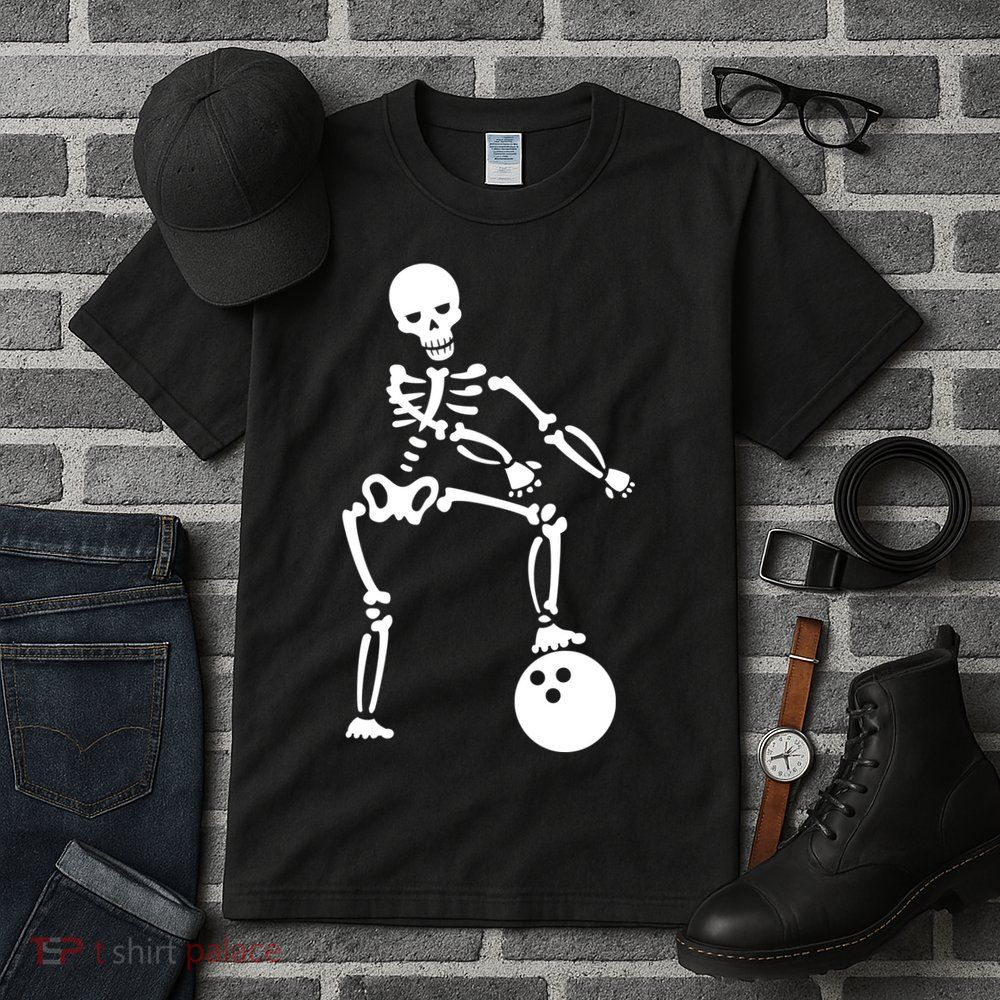 Bowling Ball Floss like A Boss Skeleton Tall T-Shirt
