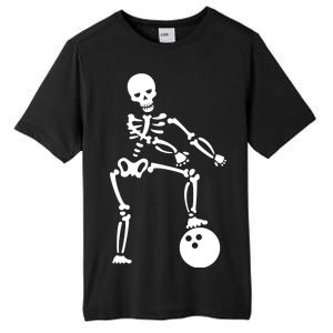 Bowling Ball Floss like A Boss Skeleton Tall Fusion ChromaSoft Performance T-Shirt