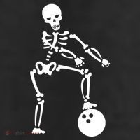 Bowling Ball Floss like A Boss Skeleton 11oz C Handle Ceramic Mug