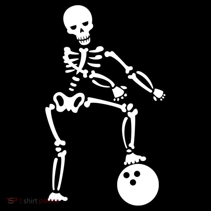 Bowling Ball Floss like A Boss Skeleton Poster