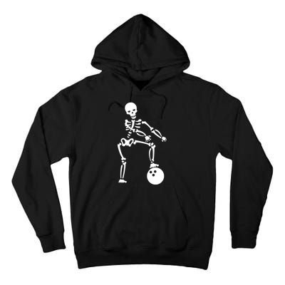 Bowling Ball Floss like A Boss Skeleton Tall Hoodie