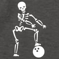 Bowling Ball Floss like A Boss Skeleton Vector Backpack