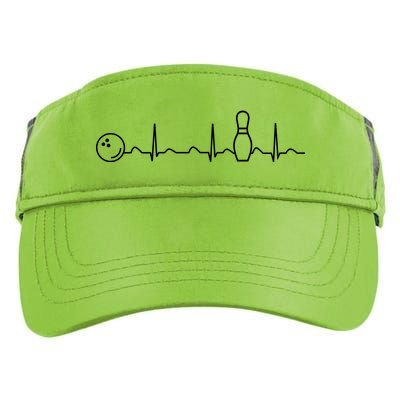 Bowling Lifeline Heartbeat Pulse Adult Drive Performance Visor