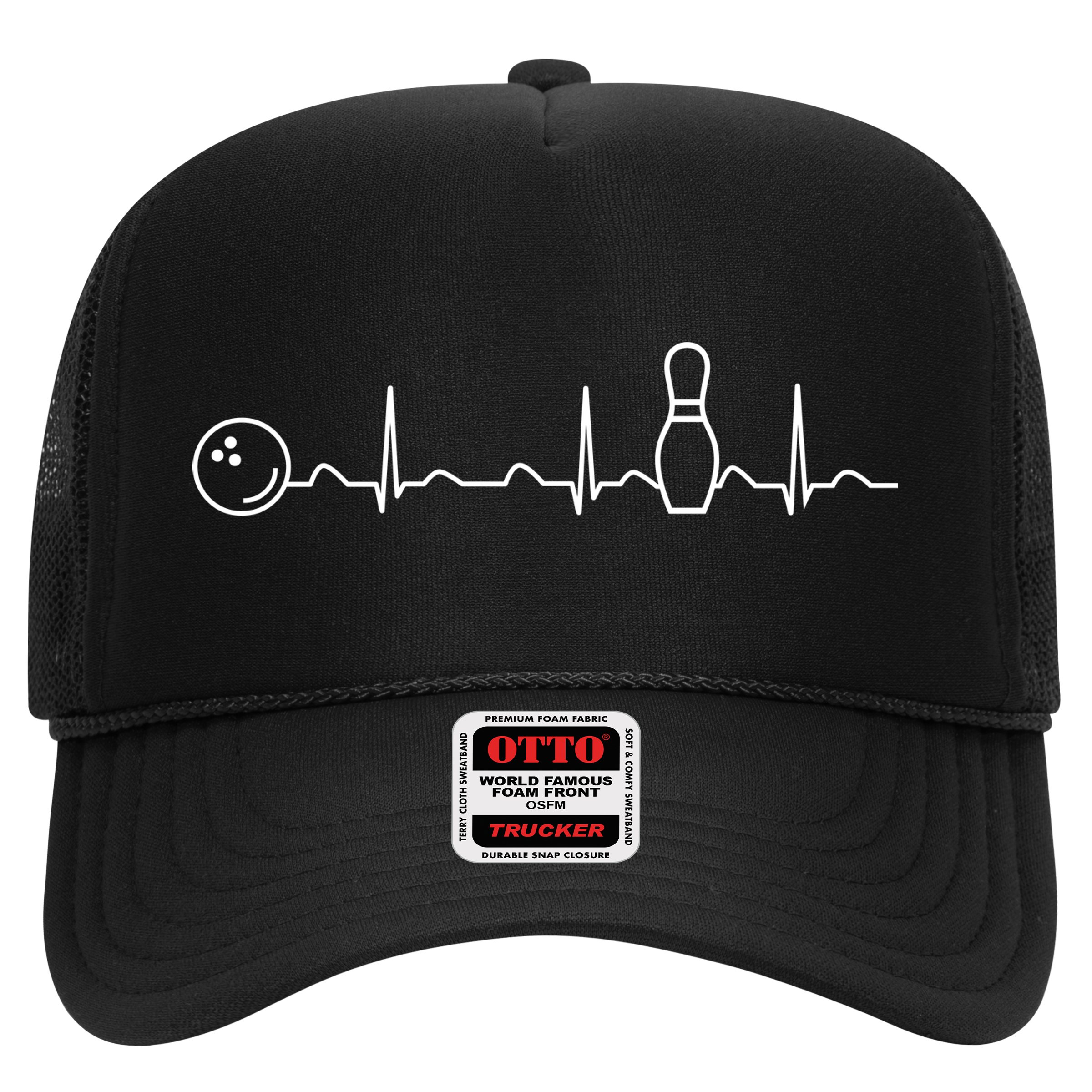 Bowling Lifeline Heartbeat Pulse Hat