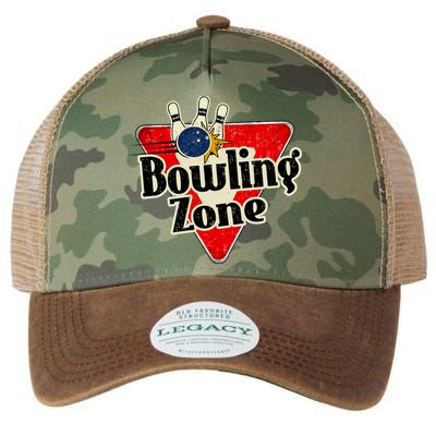 Bowling Zone Vintage Legacy Tie Dye Trucker Hat
