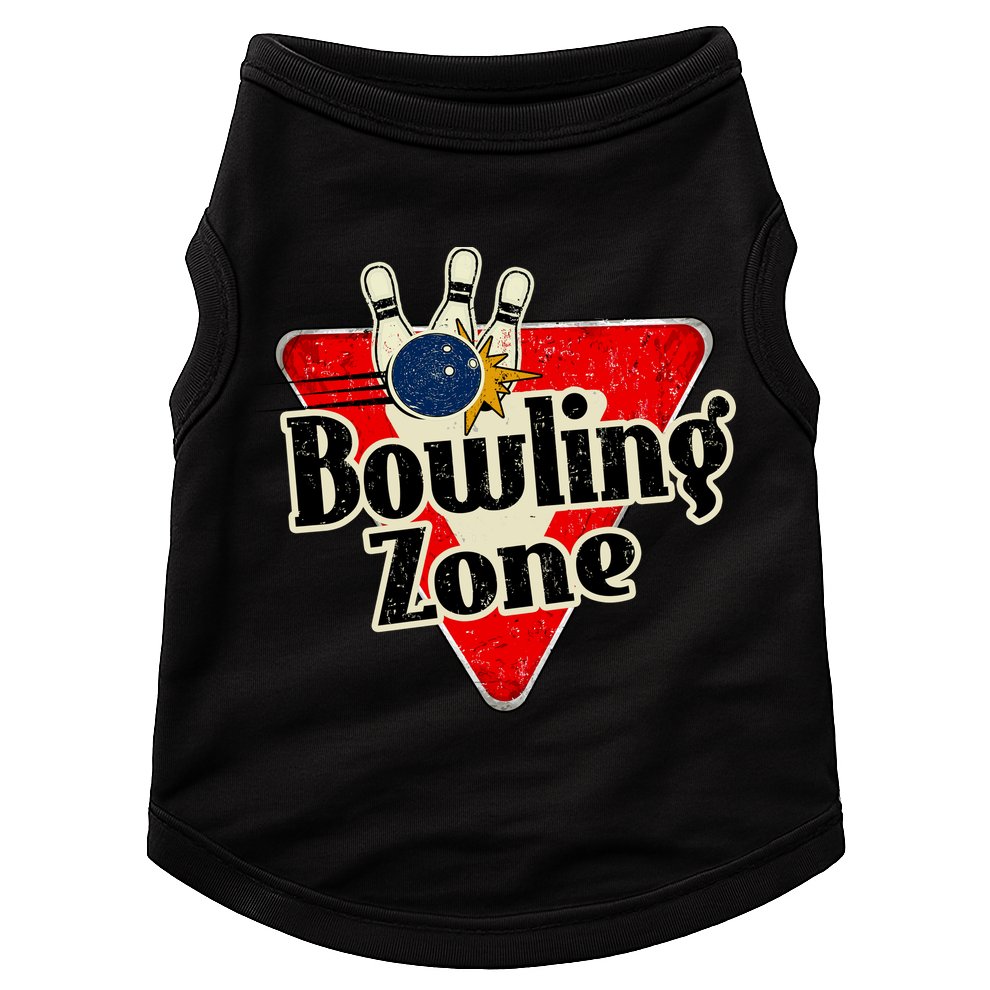 Bowling Zone Vintage Doggie Tank
