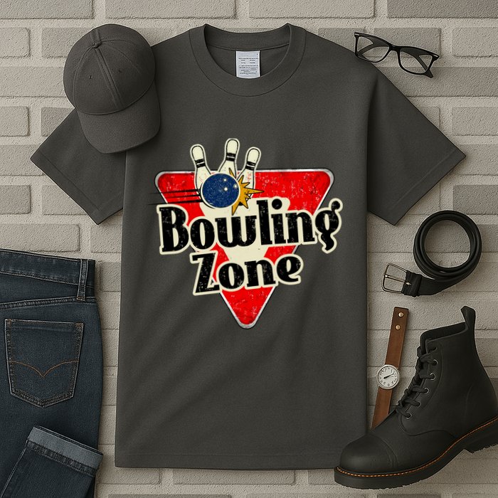 Bowling Zone Vintage Tall T-Shirt