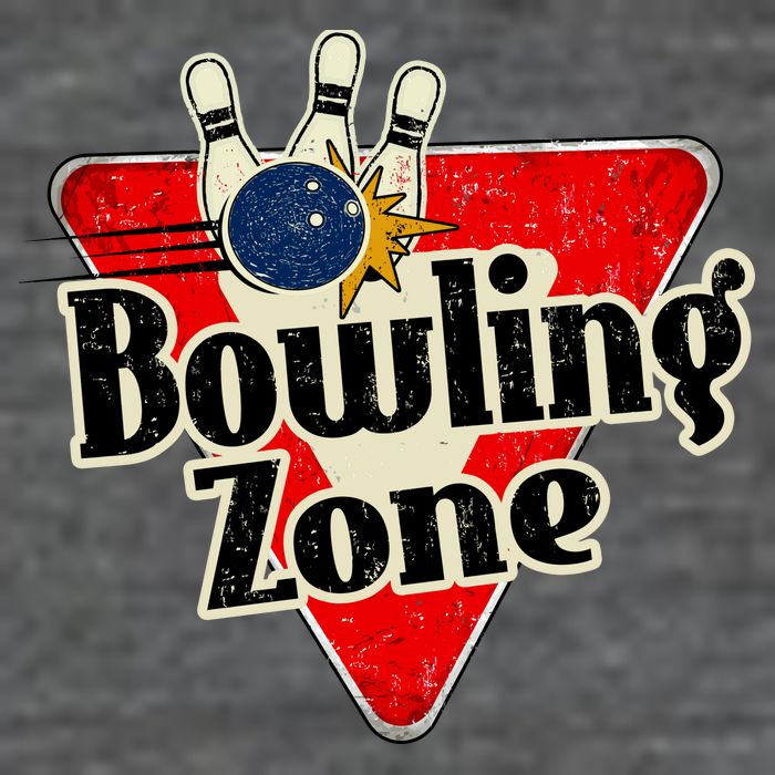 Bowling Zone Vintage Tall T-Shirt