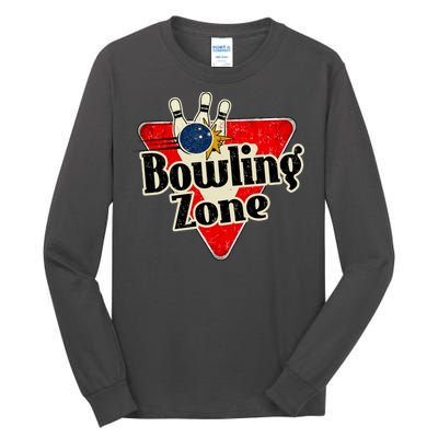 Bowling Zone Vintage Tall Long Sleeve T-Shirt