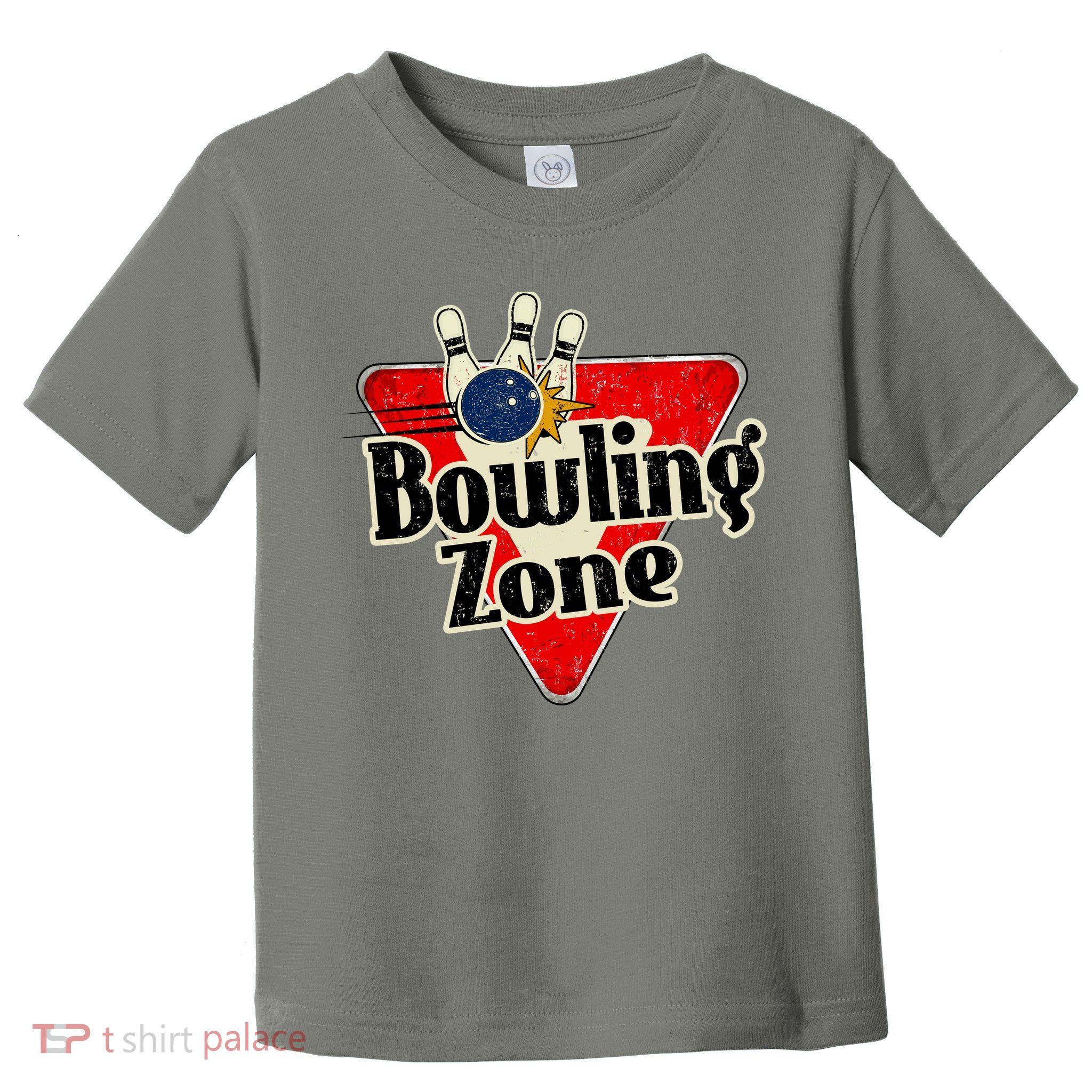 Bowling Zone Vintage Toddler T-Shirt