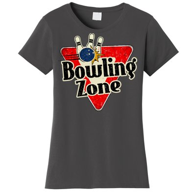 Bowling Zone Vintage Women's T-Shirt