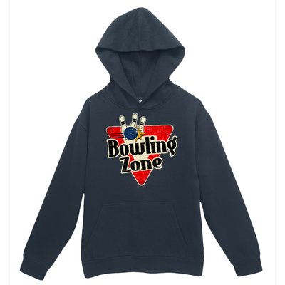 Bowling Zone Vintage Urban Pullover Hoodie