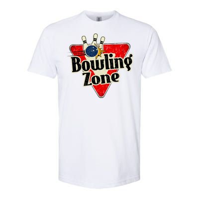 Bowling Zone Vintage Softstyle® CVC T-Shirt