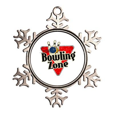 Bowling Zone Vintage Metallic Star Ornament