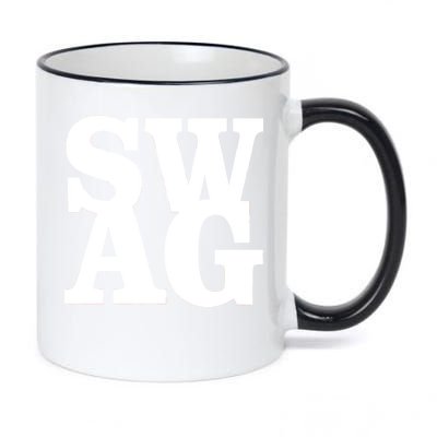 Boxed Swag Logo 11oz Black Color Changing Mug