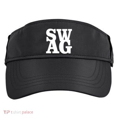 Boxed Swag Logo Adult Drive Performance Visor