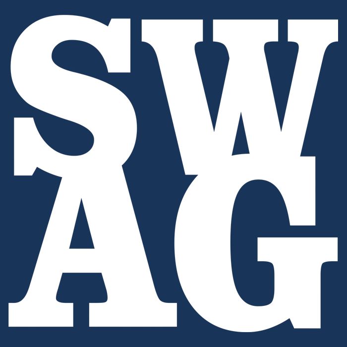 Boxed Swag Logo 7 Panel Mesh Trucker Snapback Hat