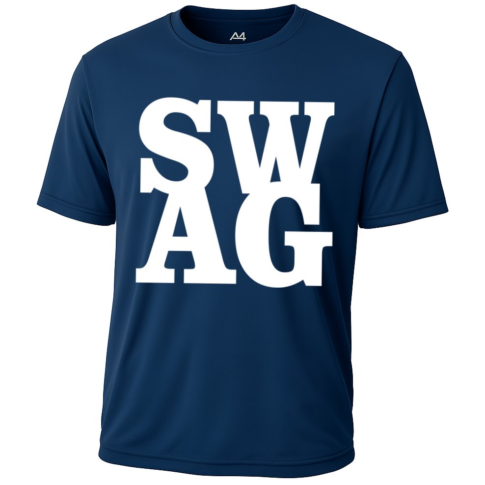 Boxed Swag Logo Cooling Performance Crew T-Shirt