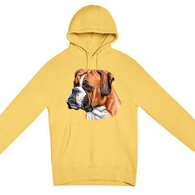 Boxer Face Premium Pullover Hoodie