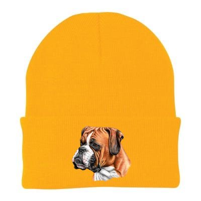 Boxer Face Knit Cap Winter Beanie