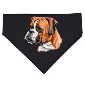 Boxer Face USA-Made Doggie Bandana