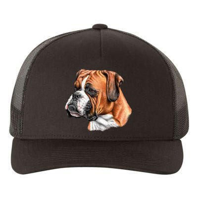 Boxer Face Yupoong Adult 5-Panel Trucker Hat