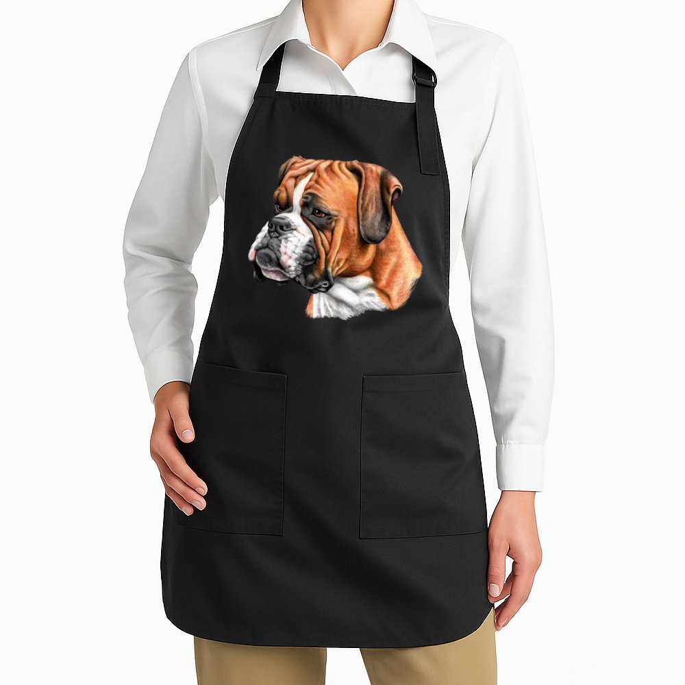 Boxer Face Apron