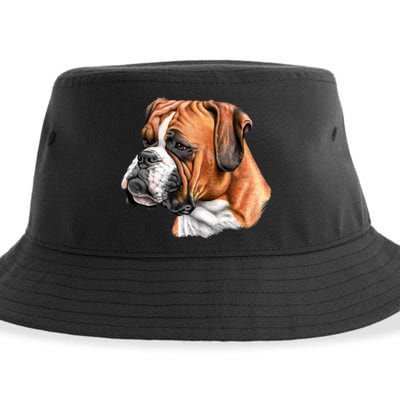 Boxer Face Sustainable Bucket Hat