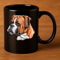Boxer Face 11oz C Handle Ceramic Mug