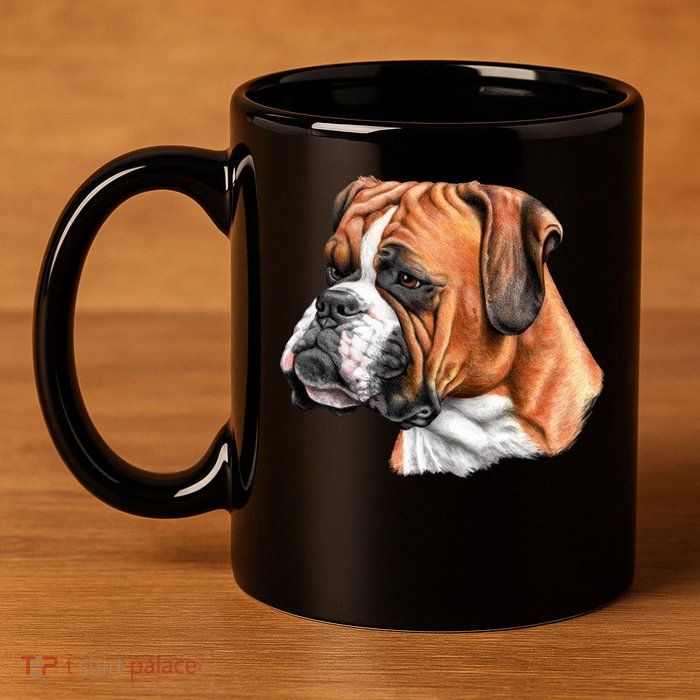 Boxer Face 11oz C Handle Ceramic Mug
