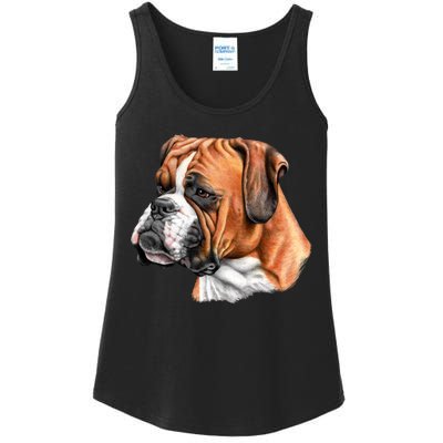 Boxer Face Ladies Essential Tank