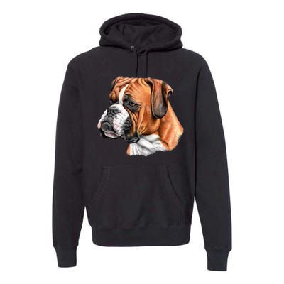 Boxer Face Premium Hoodie