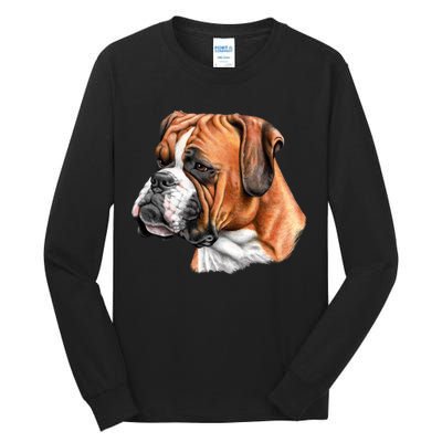 Boxer Face Tall Long Sleeve T-Shirt