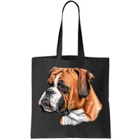 Boxer Face Tote Bag