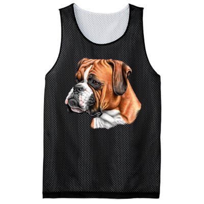 Boxer Face Mesh Reversible Basketball Jersey Tank