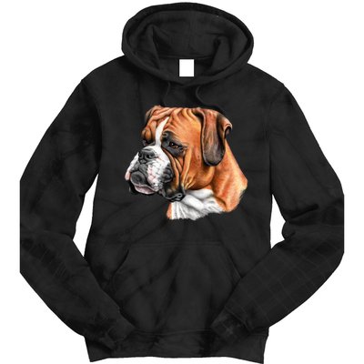 Boxer Face Tie Dye Hoodie