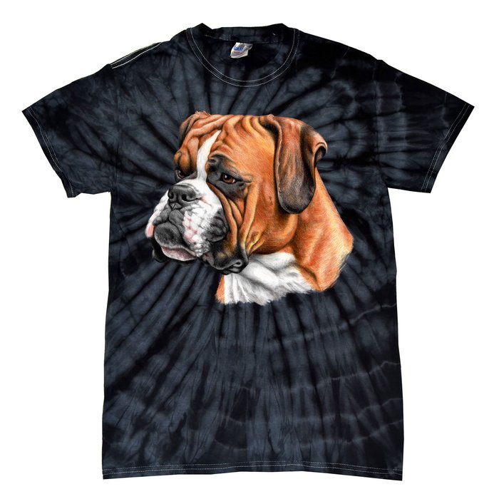 Boxer Face Tie-Dye T-Shirt