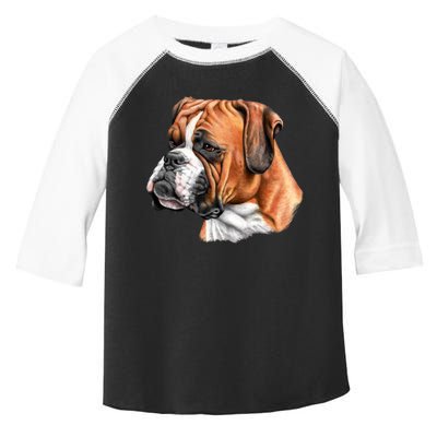 Boxer Face Toddler Fine Jersey T-Shirt