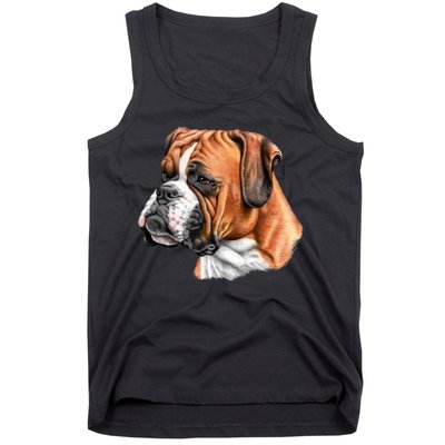 Boxer Face Tank Top