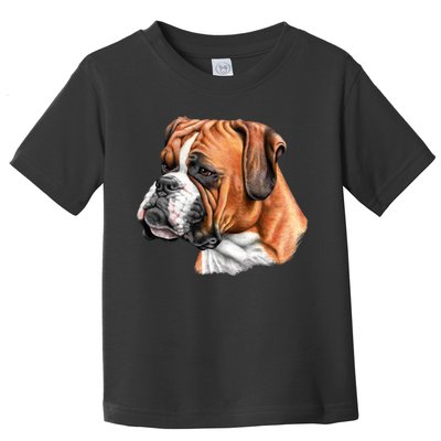 Boxer Face Toddler T-Shirt