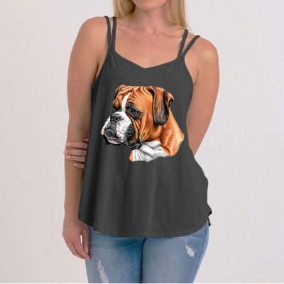 Boxer Face Women's Strappy Tank