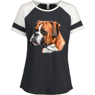 Boxer Face Enza Ladies Jersey Colorblock Tee