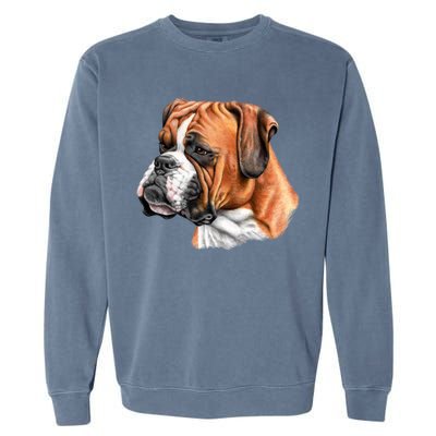 Boxer Face Garment-Dyed Sweatshirt