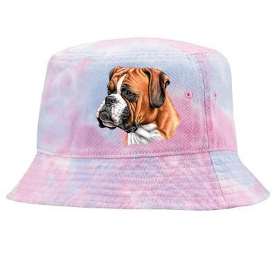 Boxer Face Tie-Dyed Bucket Hat