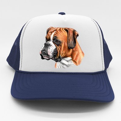 Boxer Face Trucker Hat