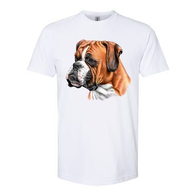 Boxer Face Softstyle CVC T-Shirt