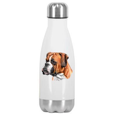 Boxer Face Stainless Steel Insulated Water Bottle