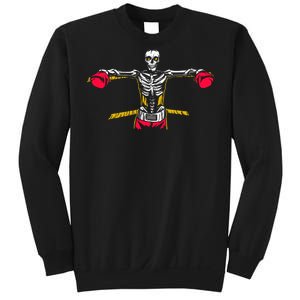 Boxing Skeleton Sweatshirt